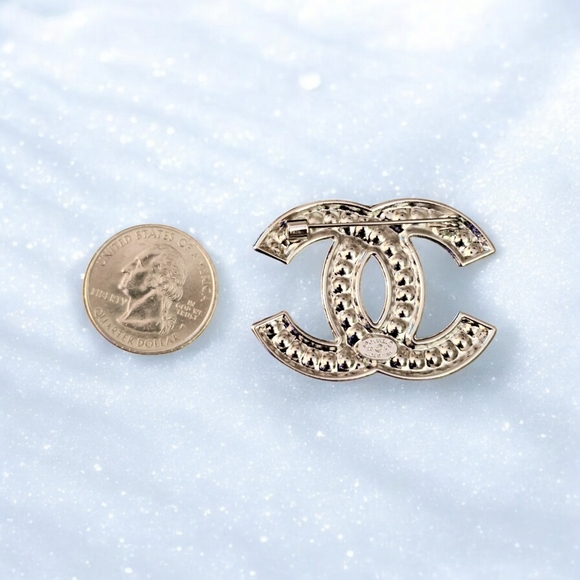 Monogram Brooch Silver - Picture 4 of 4